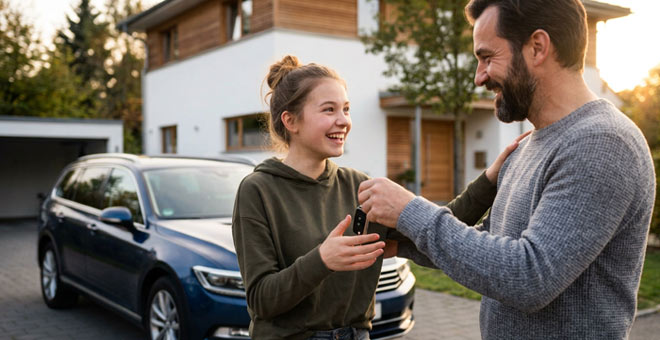 AXA Start & Drive für junge Fahrer