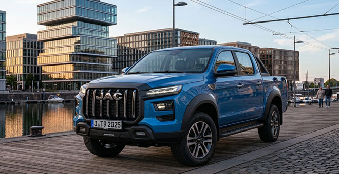Kfz-Versicherung für JAC Pickups T8, T8 PRO und T9