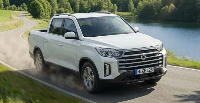 Kfz-Versicherung für alle KGM Musso, EV und Grand Pickup Modelle