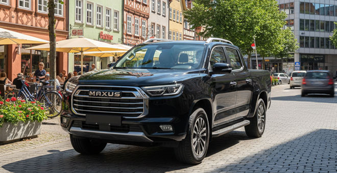Kfz-Versicherung für alle Maxus Pickup wie T60 Max, T90 EV, eTorron 9, Star X 4×4 Pickup